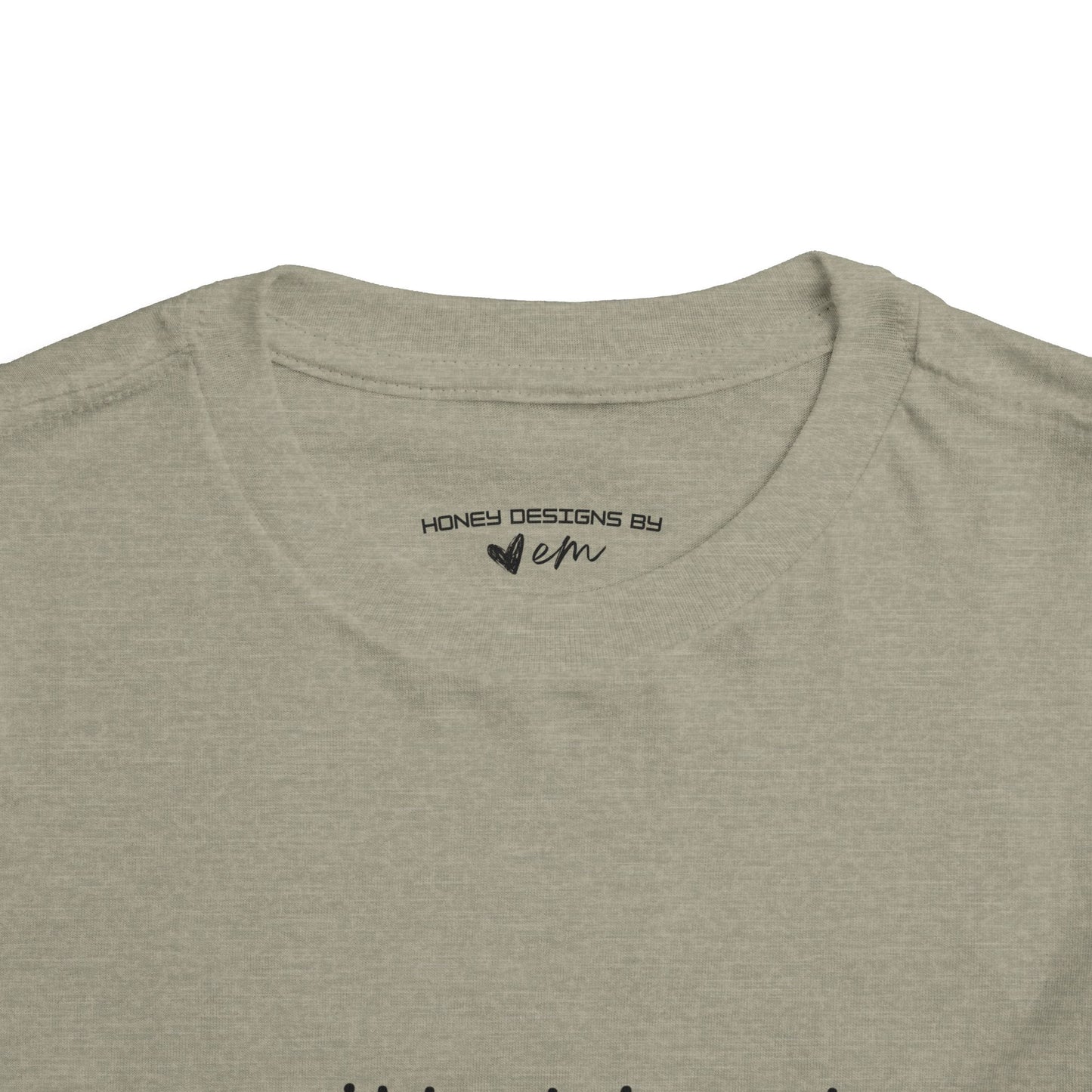 Toddler Short Sleeve Tee " WIlD AT HEART"