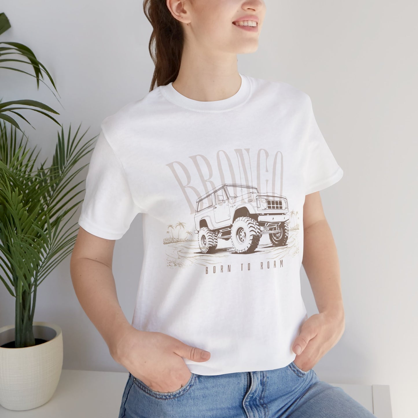 BRONCO BORN TO ROAM TEE
