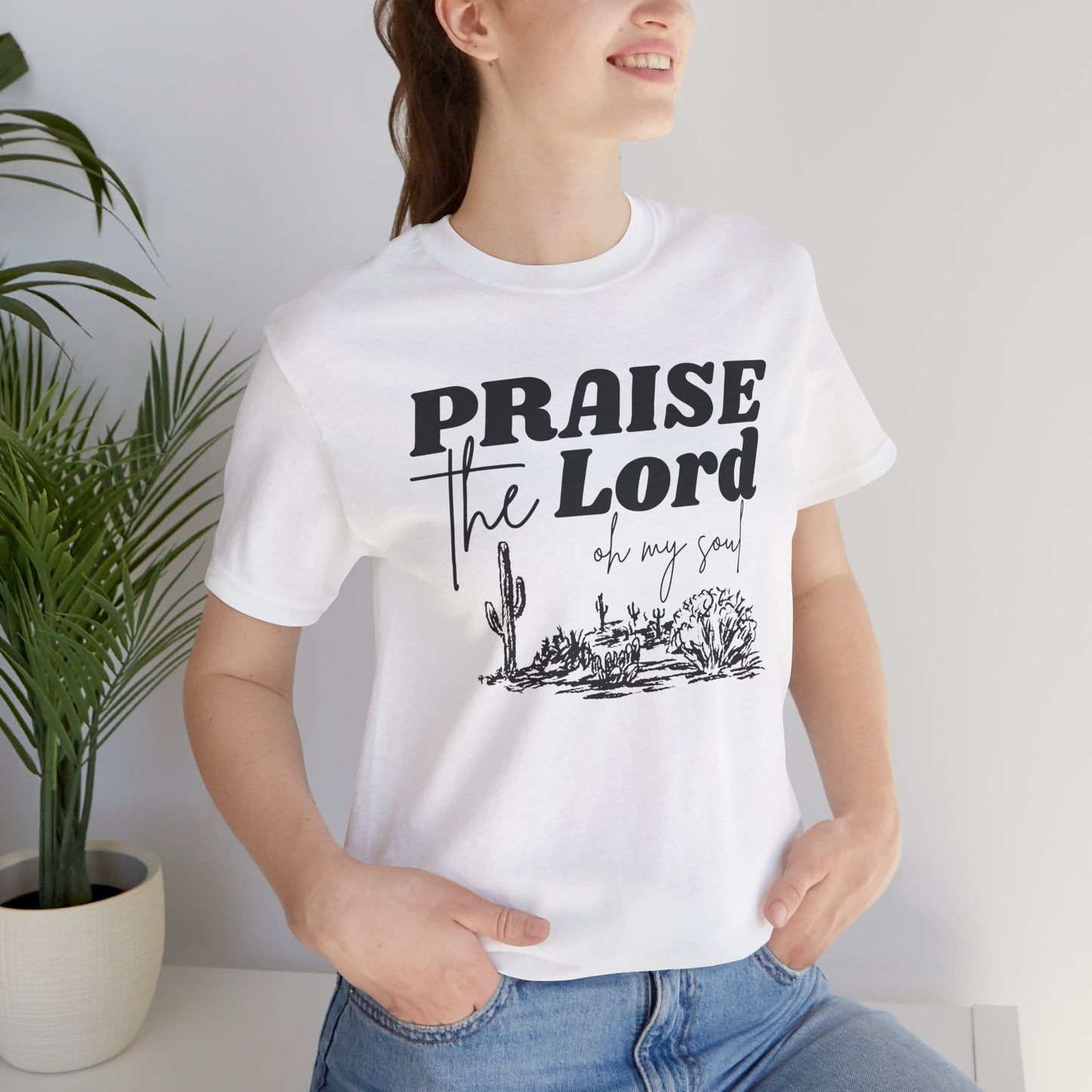 Praise the Lord Tee Unisex Jersey