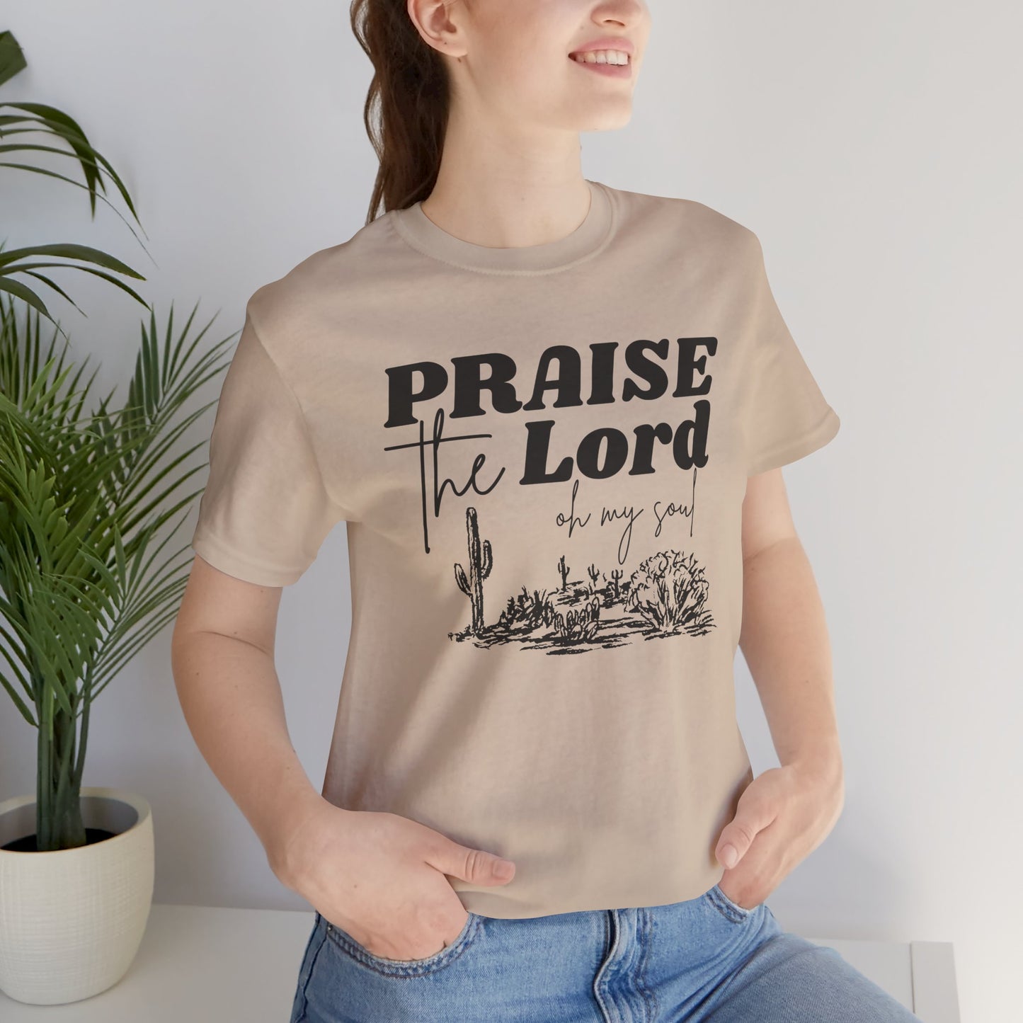 Praise the Lord Tee Unisex Jersey