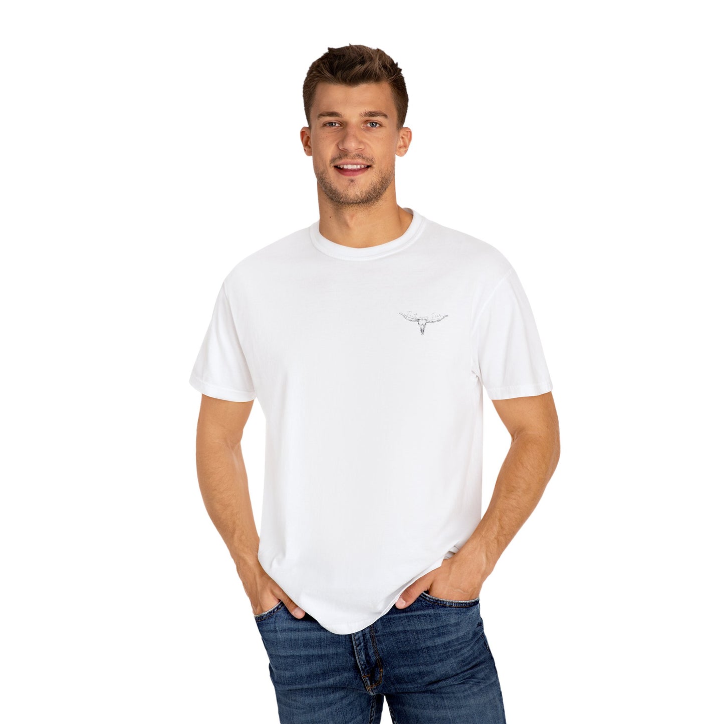 Skull Bull Faith Over Fear- Unisex T-shirt