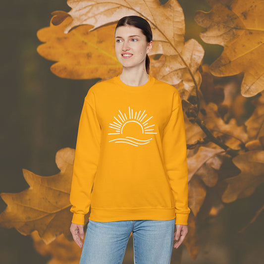 Crewneck Sunshine (white)