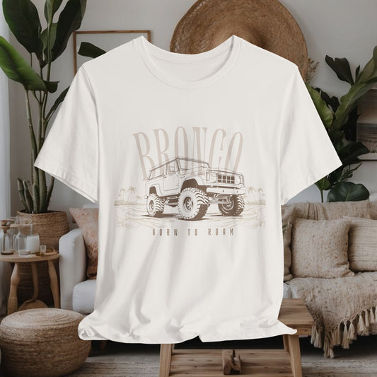 BRONCO BORN TO ROAM TEE
